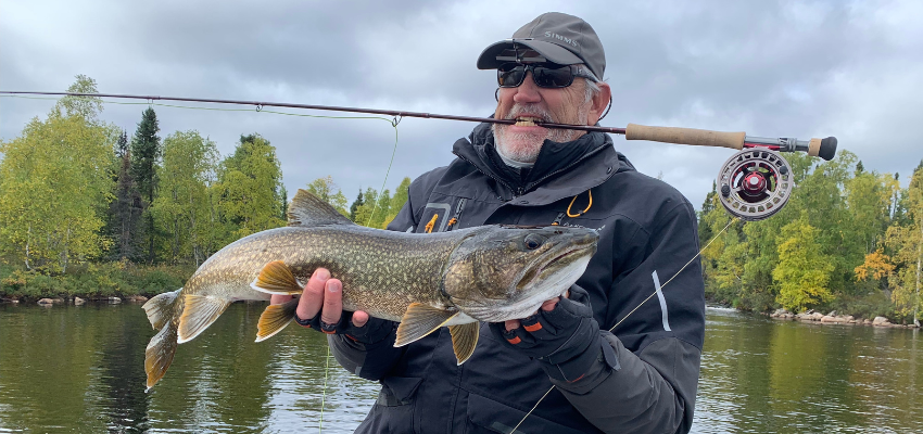 Catching Lake Trout and Pike on the Fly in Northern Saskatchenwan