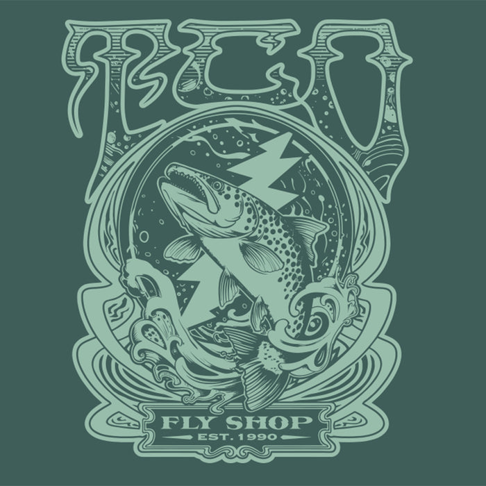 TCO Logo T-Shirt - Trippy Rising Trout