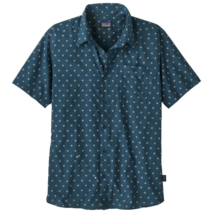 Patagonia Men's Go To Shirt Sun Beams: Lagom Blue Image 01