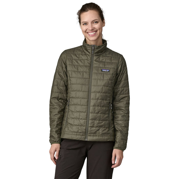 Patagonia Women's Nano Puff Jacket Pine Needle Green Image 02