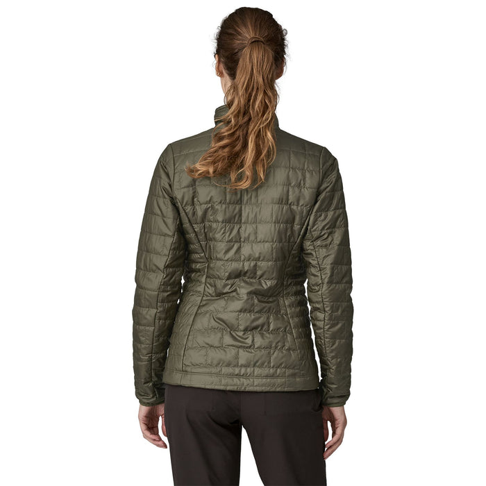 Patagonia Women's Nano Puff Jacket Pine Needle Green Image 03