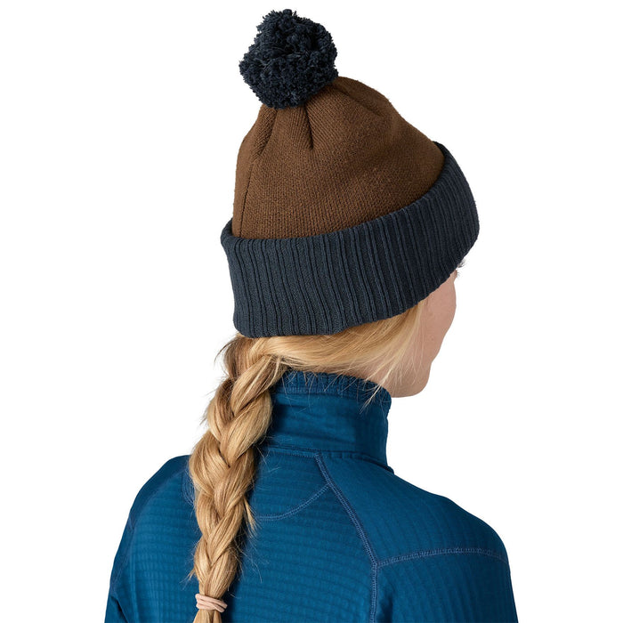 Patagonia Powder Town Beanie '73 Skyline: Shelter Brown Image 03