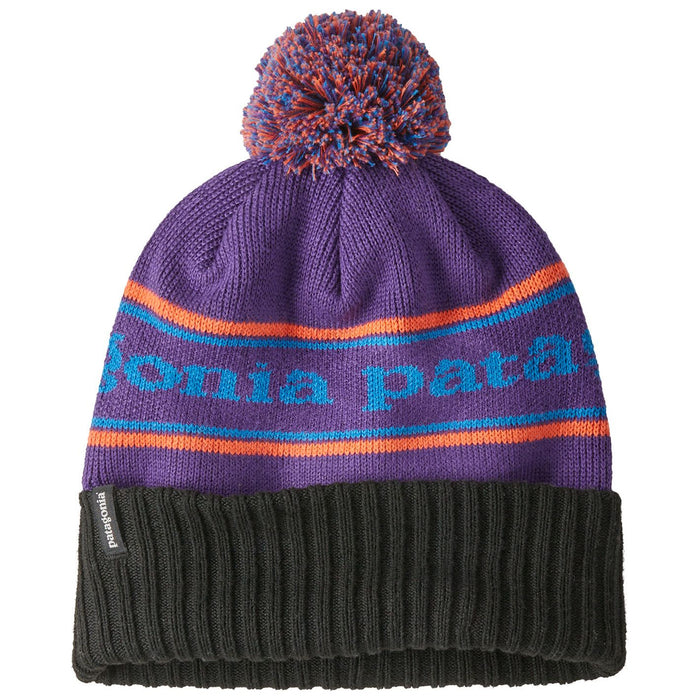 Patagonia Powder Town Beanie Park Stripe: Purple Image 01