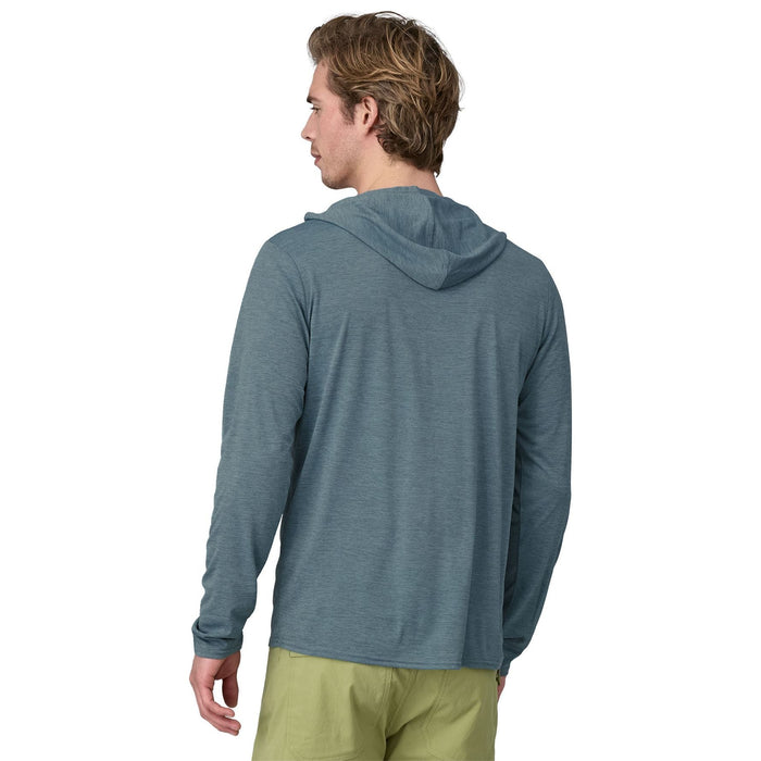 Patagonia Men's Cap Cool Daily Hoody Utility Blue - Light Utility Blue X-Dye Image 03