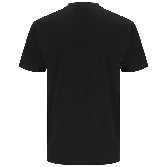 Simms Logo T Shirt Black - Neon 02