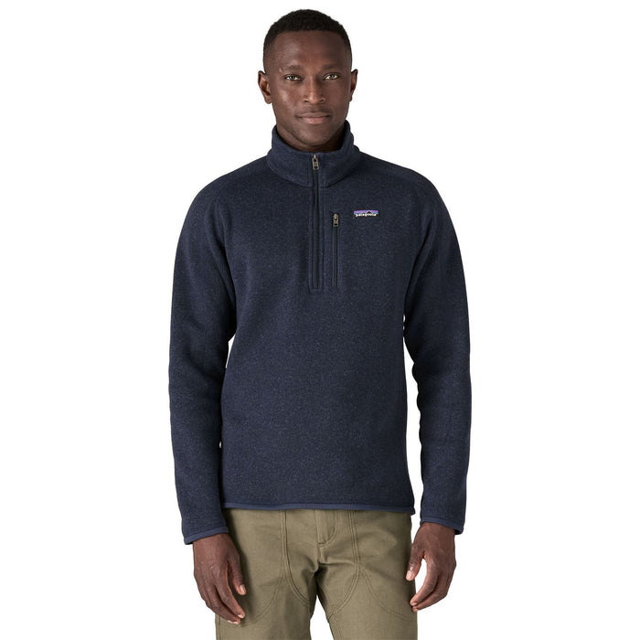 Patagonia Men's Better Sweater 1/4 Zip New Navy Image 03