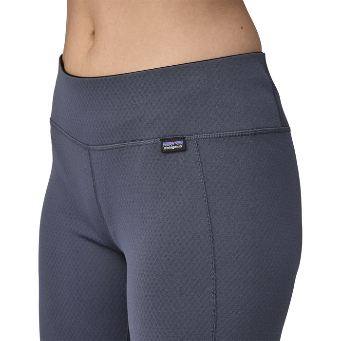 Patagonia Womens Capilene Midweight Bottoms Smolder Blue Image 04