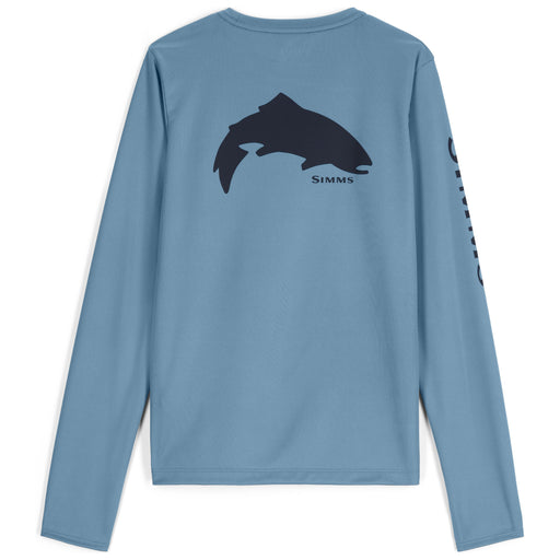 Simms Kid's Solar Tech Crew Neck Neptune/Trout Image 01