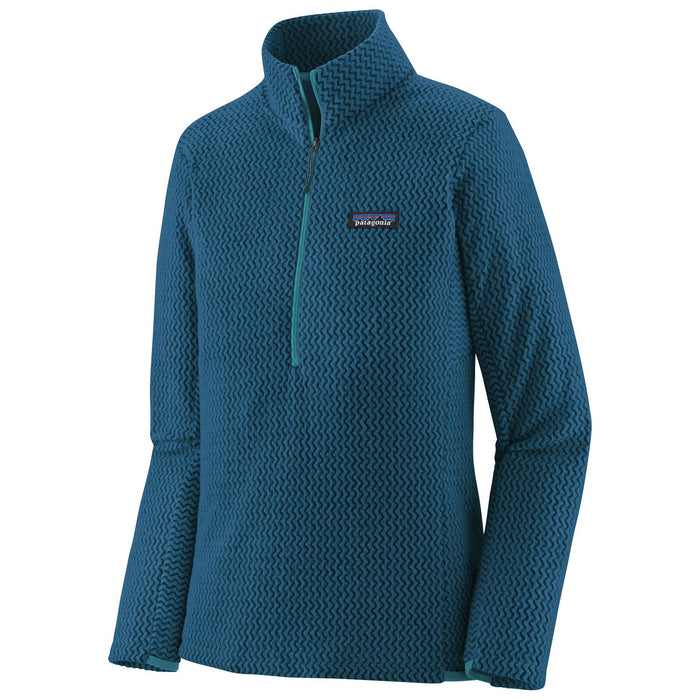 Patagonia Womens R1 Air Zip Neck Lagom Blue Image 01