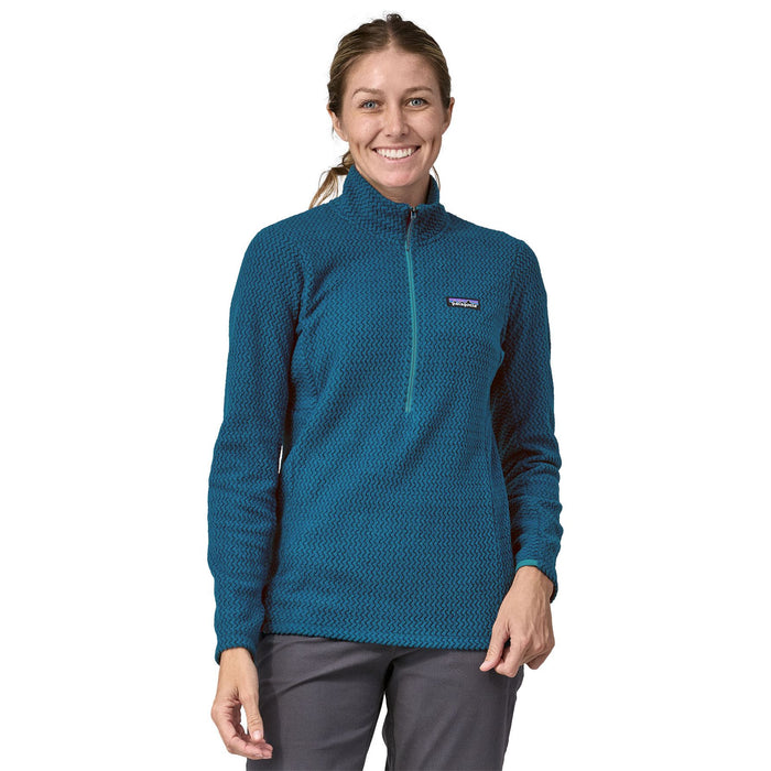 Patagonia Womens R1 Air Zip Neck Lagom Blue Image 03