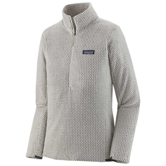 Patagonia Womens R1 Air Zip Neck Wool White Image 01