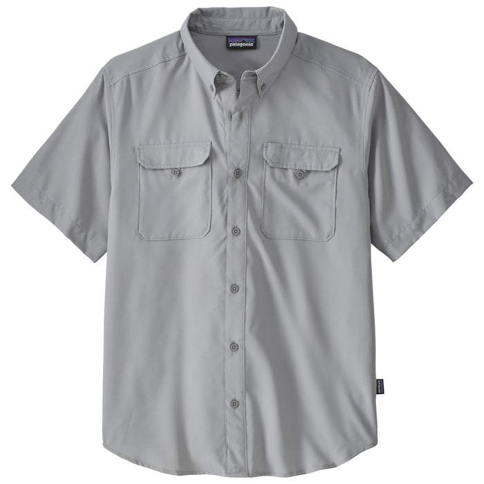 Patagonia Men's Self Guided Hike Shirt Salt Grey Image 01