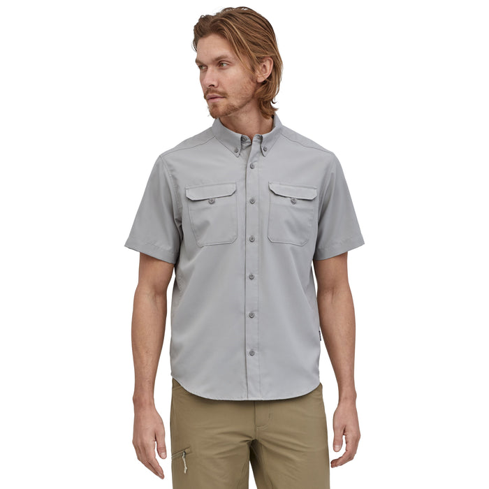 Patagonia Men's Self Guided Hike Shirt Salt Grey Image 02