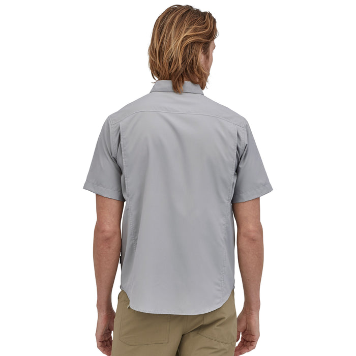 Patagonia Men's Self Guided Hike Shirt Salt Grey Image 03