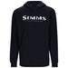 Simms Logo Hoody Midnight Image 01