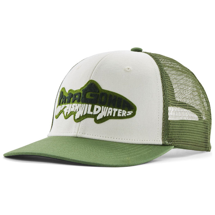 Patagonia Take a Stand Trucker Hat Wild Waterline: Terrain Green Image 01