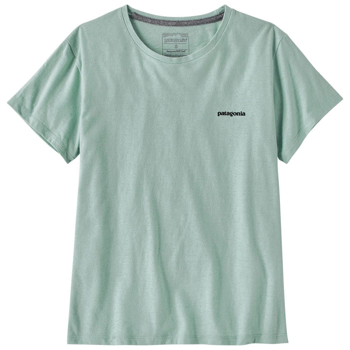 Patagonia Women's P-6 Logo Responsibili-Tee Wispy Green Image 02