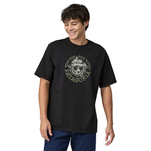 Patagonia Men's Take a Stand Responsibili-Tee Wild Grizz: Ink Black Image 02