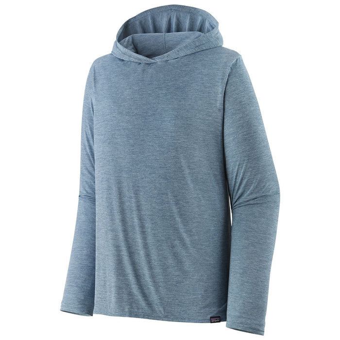 Patagonia Men's Cap Cool Daily Hoody Steam Blue - Light Plume Grey X-Dye Image 01