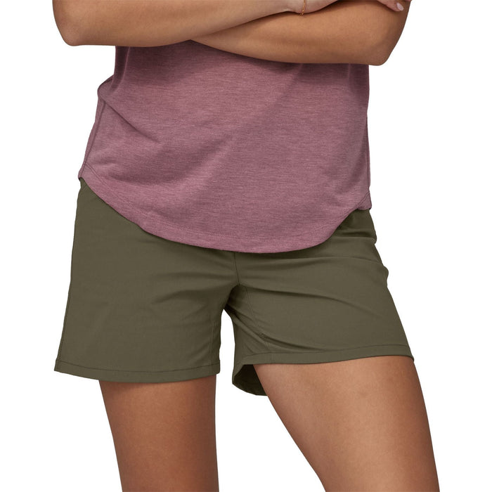 Patagonia Women's Quandary Shorts - 5 in Forge Grey / 16