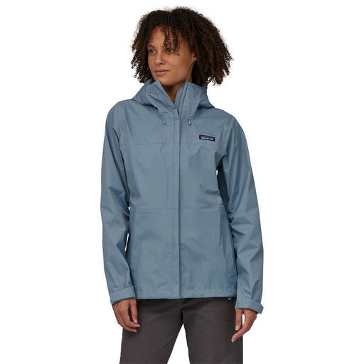 Patagonia Women's Torrentshell 3L Rain Jacket Light Plume Grey Image 02