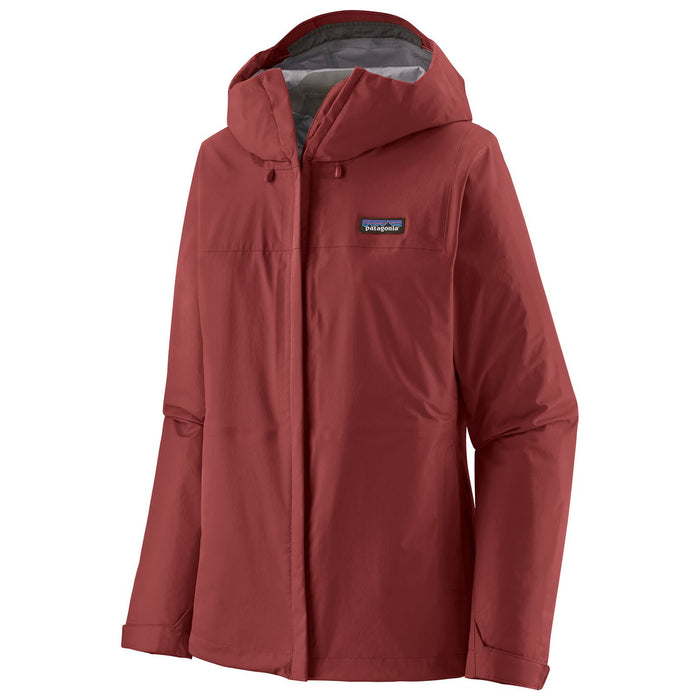 Patagonia Women's Torrentshell 3L Rain Jacket Oxide Red Image 01