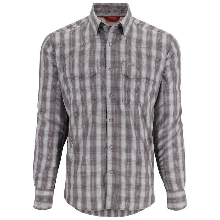 Simms Big Sky LS Shirt Grayling Plaid Image 01