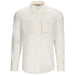 Simms Challenger LS Shirt White Image 01