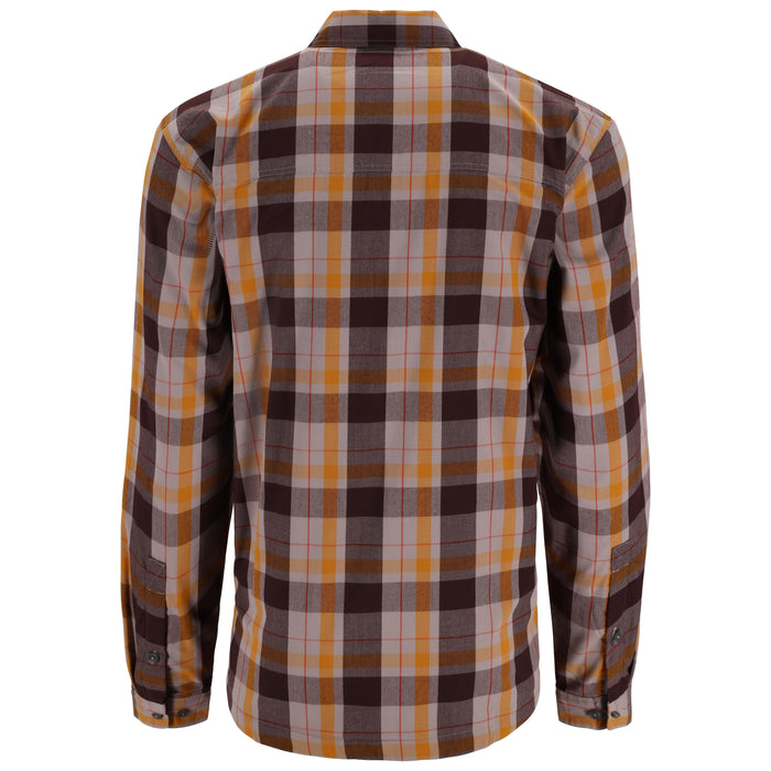 Simms Coldweather LS Shirt Dolomite Logan Plaid Image 02