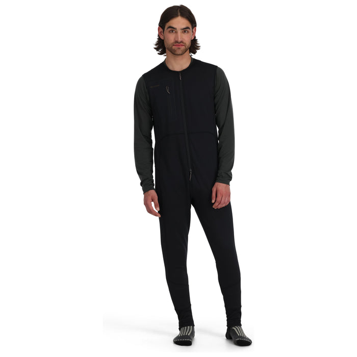 Simms Fleece Midlayer Bib Black Image 03