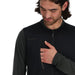 Simms Fleece Midlayer Bib Black Image 06