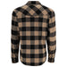 Simms Gallatin Flannel Long Sleeve Shirt Cork Buffalo Check Image 02