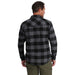 Simms Gallatin Flannel Long Sleeve Shirt Slate Buffalo Check Image 04