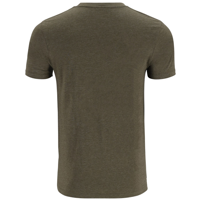 Simms Logo T-Shirt Loden Heather Image 02