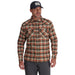 Simms Santee Flannel LS Shirt Stone Shadow Box Plaid Image 03