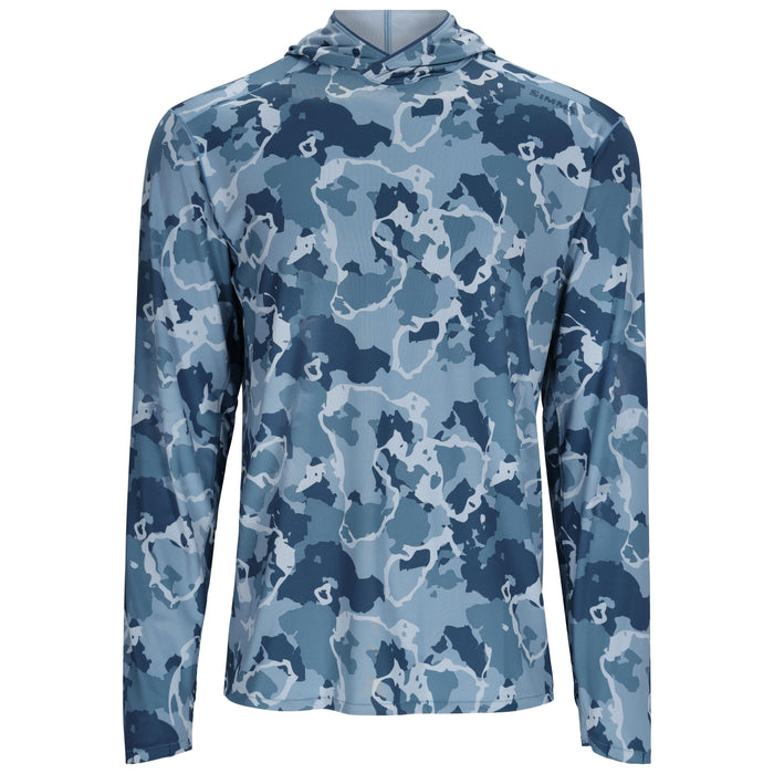 Simms SolarFlex Hoody Regiment Camo Neptune Image 01