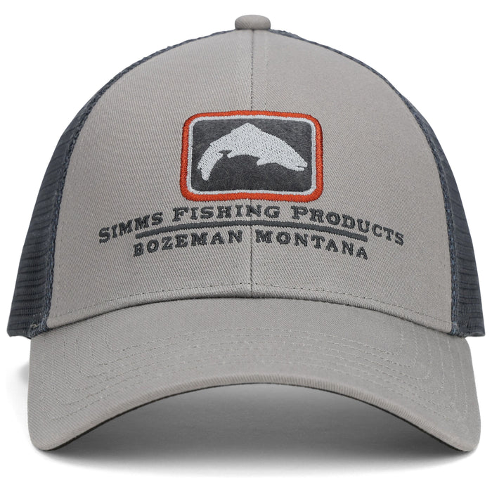 Simms Trout Icon Trucker Cap Cinder Image 01