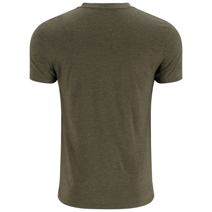 Simms Trout Outline T-Shirt Loden Heather Image 02