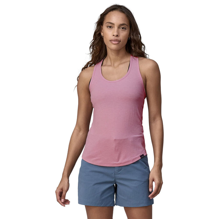 Patagonia Women's Cap Cool Trail Tank Milkweed Mauve Image 02