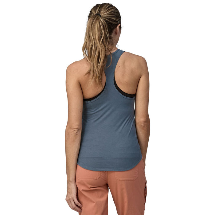 Patagonia Women's Cap Cool Trail Tank Utility Blue Image 03