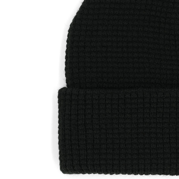 Simms Everyday Waffle Knit Beanie Black Image 03