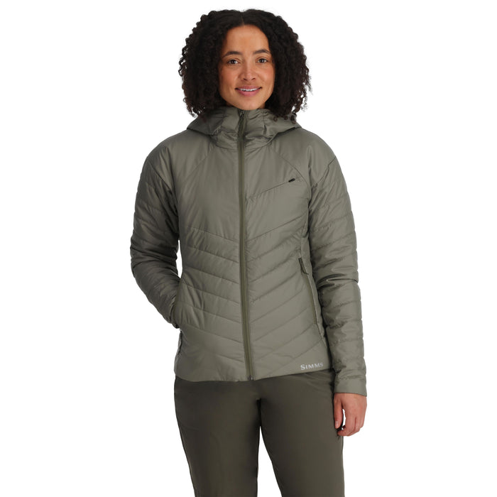 Simms Women's Fall Run Hoody Smokey Olive Image 03