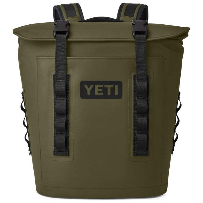 YETI Hopper M12 Backpack Soft Cooler Olive / Black Image 01