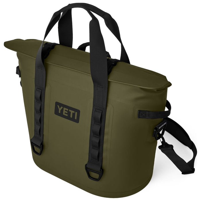 YETI Hopper M30 2.0 Soft Cooler Olive / Black Image 03