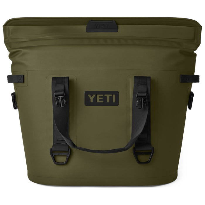 YETI Hopper M30 2.0 Soft Cooler Olive / Black Image 04