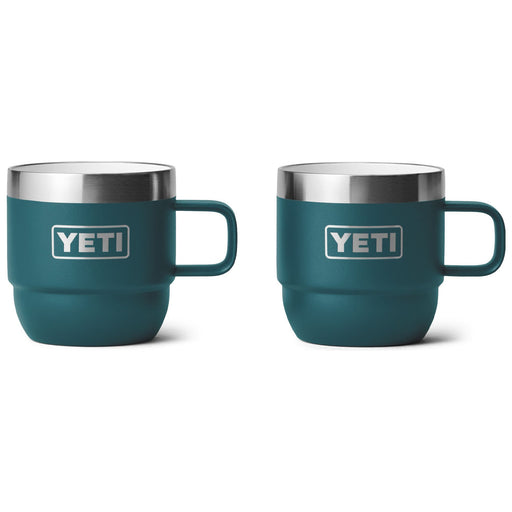 YETI Rambler 6 oz Espresso Mug 2 Pack Agave Teal Image 01