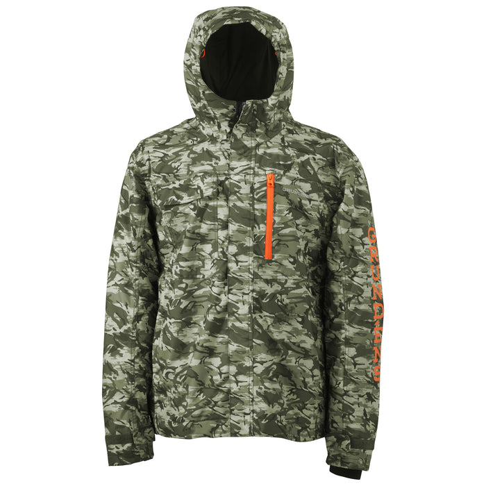 Grundens Transmit Jacket Refraction Camo Green Image 01