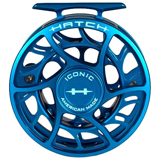 Hatch Custom Kaiju Blue Iconic Limited Edition Large Arbor Fly Reel 5 Plus Image 04