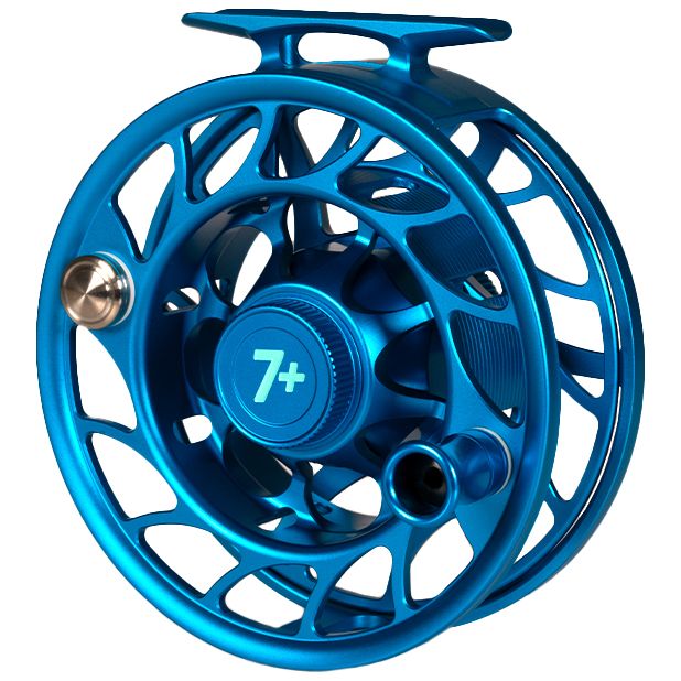 Hatch Custom Kaiju Blue Iconic Limited Edition Large Arbor Fly Reel 7 Plus Image 01