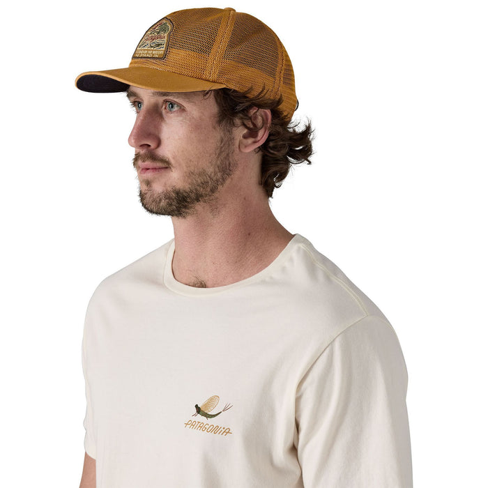 Patagonia Breezefarer Cap Bayou Badge: Raptor Brown Image 02